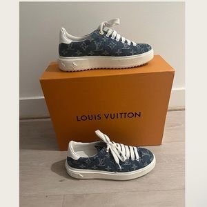 Louis Vuitton Denim Time Out Sneaker